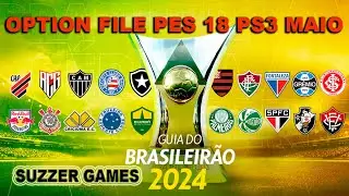 OPTION FILE PES 18 PS3 MAIO