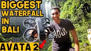 Can AVATA 2 Dive Bali's BIGGEST Waterfall?