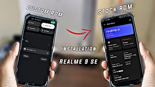Custom Rom to Stock Rom installation Realme 9 Se | With Pc