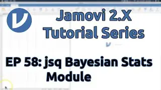 Jamovi 2.X Tutorial: jsq Bayesian Stats Add-On Module (Episode 58)