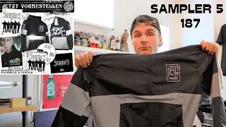 187 STRASSENBANDE - SAMPLER 5 (CD + WINDBREAKER) UNBOXING