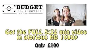 Sample Video - Budget Photographer London