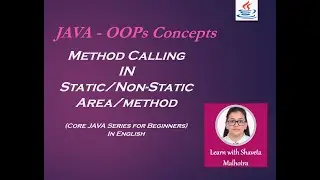 #6 Method Calling in JAVA | Core JAVA | OOPs concepts | Series for beginners | in English
