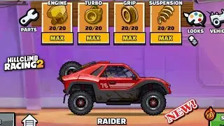 NEW UPDATE 1.63.0: New Vehicle RAIDER - Hill Climb Racing 2
