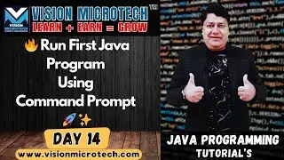 🔥 Run First Java Program Using Command Prompt 🚀 ✨