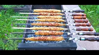 Люля-кебаб из трех видов мяса | нежно, вкусно, сочно | рецепт в описании #люля #кебаб #кухня #еда
