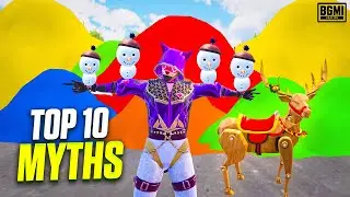 😀TOP 10 Frozen kingdom Mode Mythbusters in Pubg mobile | Winter Mode in Bgmi | IND AMOL #105