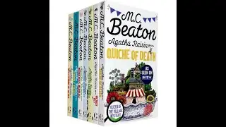 M C Beaton Agatha Raisin Series 1-7 Collection 7 Books Set