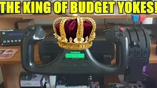 FS2020: The Logitech Flight Yoke System - The 👑KING👑 of Budget Yokes!