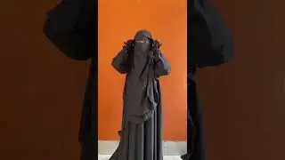 Huddi nikab 🖤🖤     #tranding #abaya #niqab #shortvideos #hijabstyle #niqaab #shorts