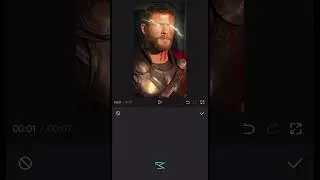 CAPCUT Editing Tutorial | Thor Lightning Effect | VFX Edit  # shorts
