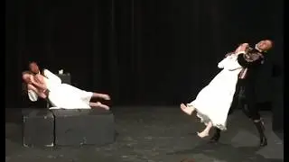 3 Barefoot Girls Been Strangled During Othello Act (barefoot playing dead)