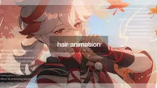 hair animation/movement | alight motion tutorial