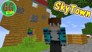 SkyTown - Mob Trap (3) - GGKids - Build a Mob Trap in Minecraft SkyTown