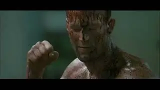 The Transporter - Oil Fight Scene - Clip #25