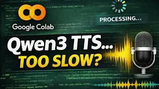 Testing Qwen3 TTS on Google Colab | Is This Open Source TTS Too Slow?