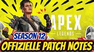 ALLE OFFIZIELLEN PATCH NOTES FÜR SEASON 12! / Apex Legends (deutsch)
