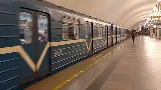 Поезд на ст. Черная речка