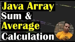 Store n given Numbers in an Array and Calculate the Sum and Average of that given numbers | Class#64