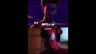 Spider-Man (Miles Morales) Vs Spider-Man (Andrew Garfield) #meme #edit #sony #spiderman #spiderverse