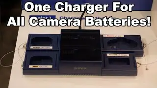 One Camera Battery Charger To Rule Them All! | Bronine | NAB 2022