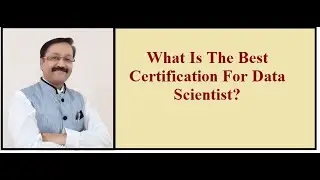 17 What is the best certification for data scientist?