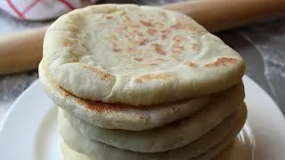 КОГДА ЛЕНЬ ВЫХОДИТЬ ЗА ХЛЕБОМ домашние лепёшки