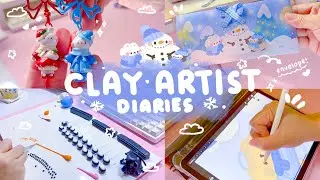 Clay Artist Diaries: Winter Bunniland | Creating with Clay Again