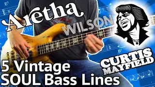 5 Vintage SOUL Bass Lines - Guaranteed To Impress (And Beginner-Friendly)