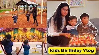 Kids Birthday Celebration in USA | बचो का Birthday हमने ऐसे मनाया America में