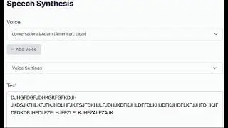 Feeding impossible lines to the AI voice generator until it starts speaking german and chinese