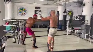 Alex Poatan Pereira Sparring