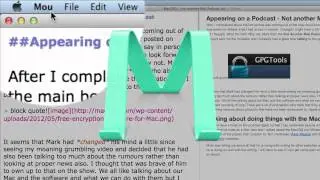 Mou Review - Markdown Text Editor for Mac