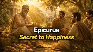 Epicurus Explained 🌿 The Philosophy of Happiness & Simple Living || #epicurus #philosophy