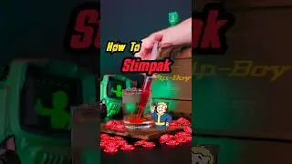 Stimpak (Cocktail Inspired by Fallout)