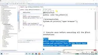 TestNG Tutorial 4 BeforeTest & BeforeMethod
