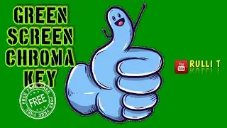 Green Screen HD [1080p] - THUMB, DANCING THUMBS, THUMB FACE animation 🔊 sound
