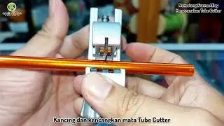 MEMOTONG FRAME ALLOY TENDA DOME MENGGUNAKAN ALAT PEMOTONG FRAME ALLOY TUBE CUTTER WK-428