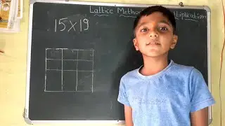 standard 3rd lattic method by multiplication | standard third | two digit multiplication