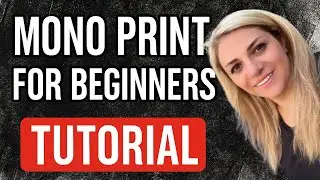 🎨 Mono Print Art | Easy Printmaking Technique for Beginners
