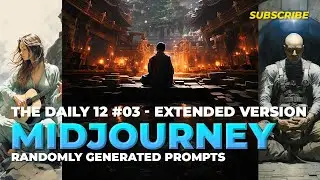Midjourney Randomly Generated Prompts - Extended Version