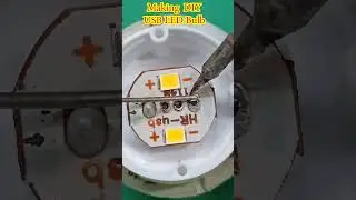 Making DIY USB LED Bulb Light