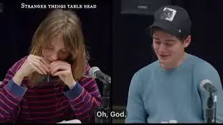 Stranger Things Season 5 Table Reading - Will & Robin