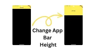 app bar height adjusting 