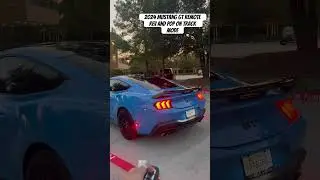 2024 Mustang Gt premium Remote rev and pop. 