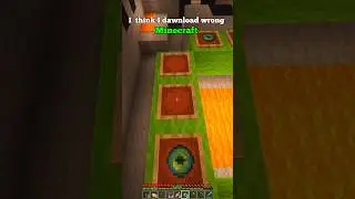 Minecraft lite version 😆  #minecraft #shorts #memes