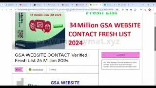 GSA WEBSITE CONTACT 34 MILLION  2024