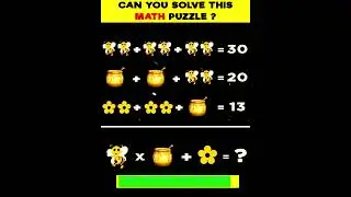 Test Your Math Power With Amazing Puzzle | #shorts #paheliyan #viral