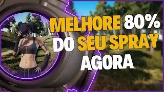 PASSO À PASSO PARA CONFIGURAR SPRAY COM 4 DICAS SECRETAS - PUBG MOBILE SENSIBILIDADE