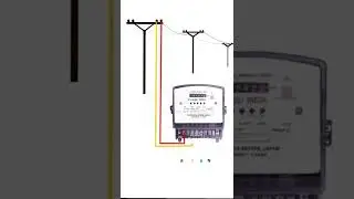 3 phase energy meter connection